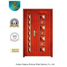 Puerta estilo imagen clásica con dos puertas para exterior (b-6013)